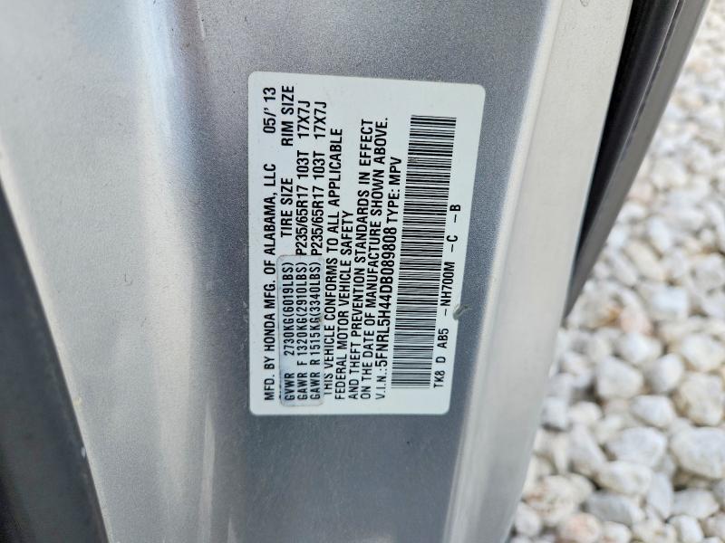 54960786 :رقم المزاد ، 5FNRL5H44DB089808 vin ، 2013 Honda Odyssey مزاد بيع
