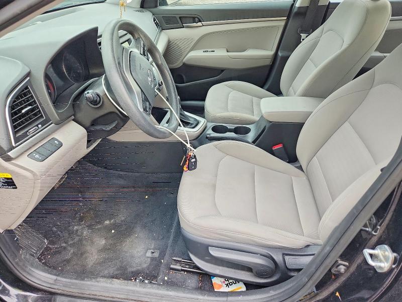 58704166 :رقم المزاد ، 5NPD74LF6JH345008 vin ، 2018 Hyundai Elantra مزاد بيع