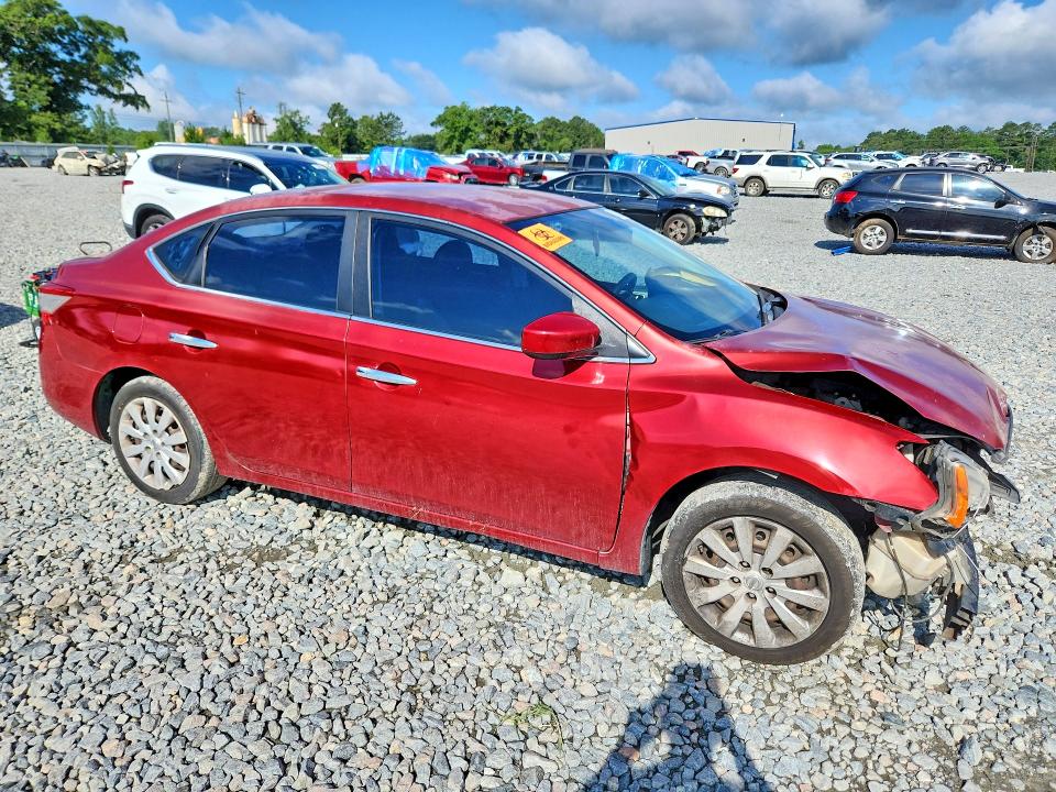 2014 Nissan Sentra მანქანა იყიდება აუქციონზე, vin: 3N1AB7AP8EY257930, აუქციონის ნომერი: 57297976