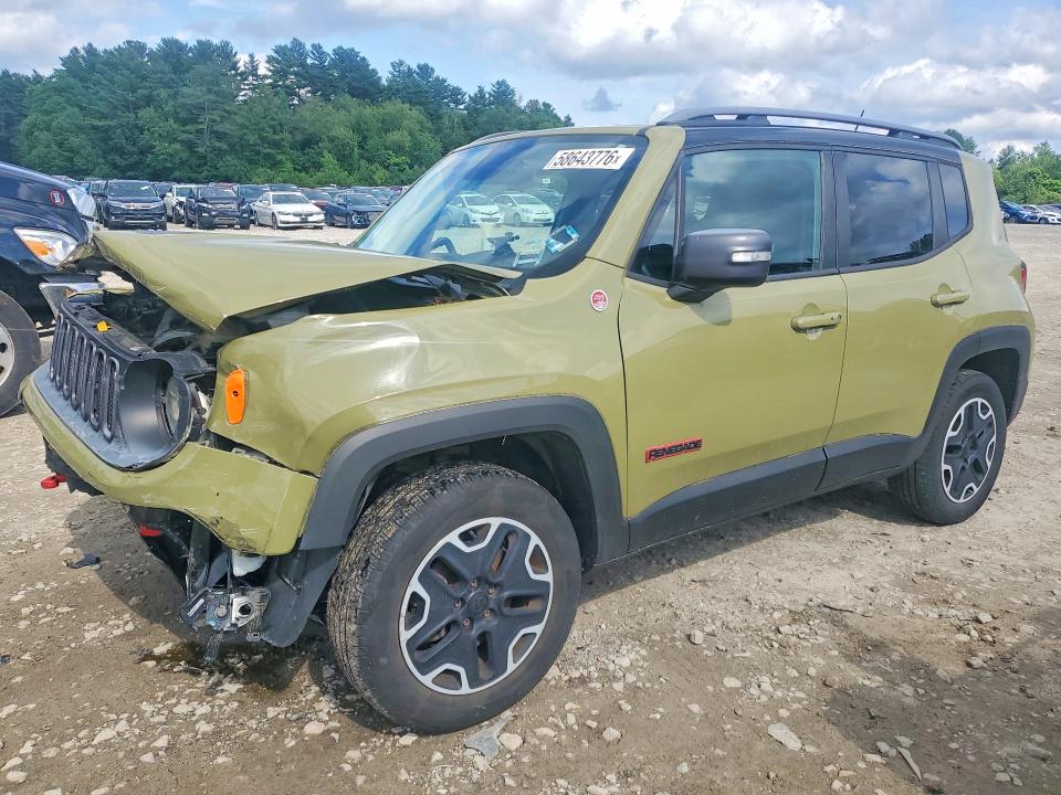 Продажа на аукционе авто 2015 Jeep Renegade, vin: ZACCJBCT5FPB93017, номер лота: 58643776