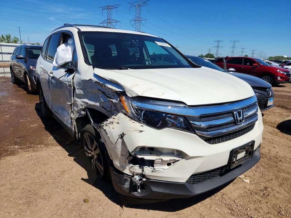 2017 Honda Pilot მანქანა იყიდება აუქციონზე, vin: 5FNYF6H57HB072444, აუქციონის ნომერი: 57898186