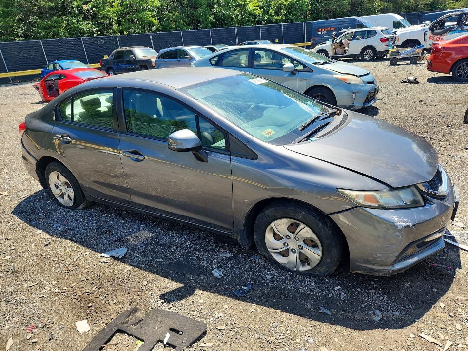 Продаж на аукціоні авто 2013 Honda Civic, vin: 19XFB2F5XDE056611, номер лоту: 56839286