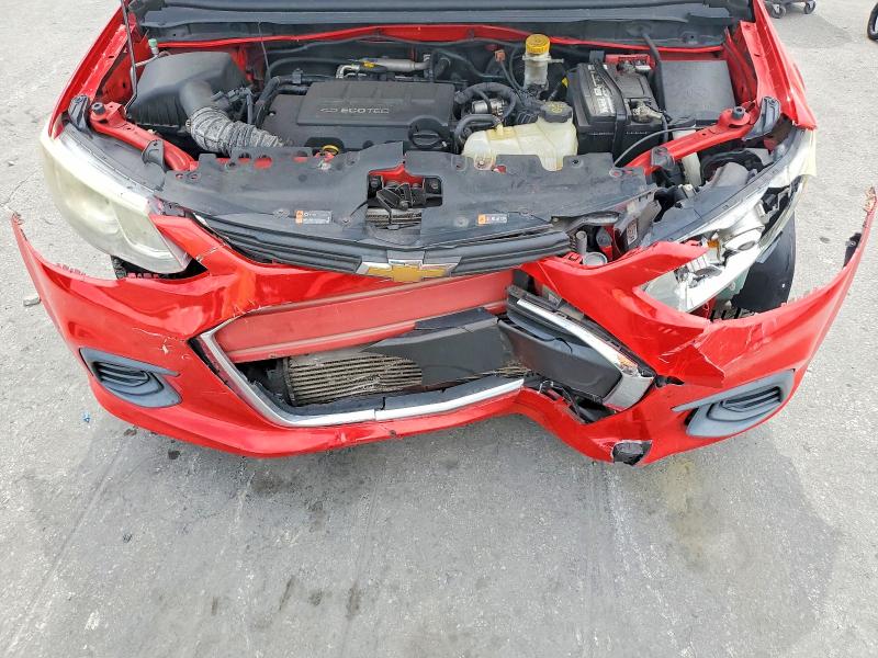 2017 Chevrolet Sonic მანქანა იყიდება აუქციონზე, vin: 1G1JF5SB7H4111639, აუქციონის ნომერი: 57546566