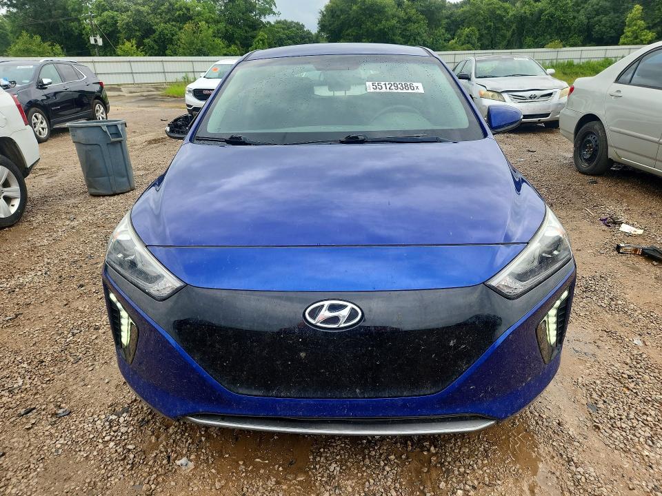 2019 Hyundai Ioniq Electric მანქანა იყიდება აუქციონზე, vin: KMHC75LH5KU043120, აუქციონის ნომერი: 55129386