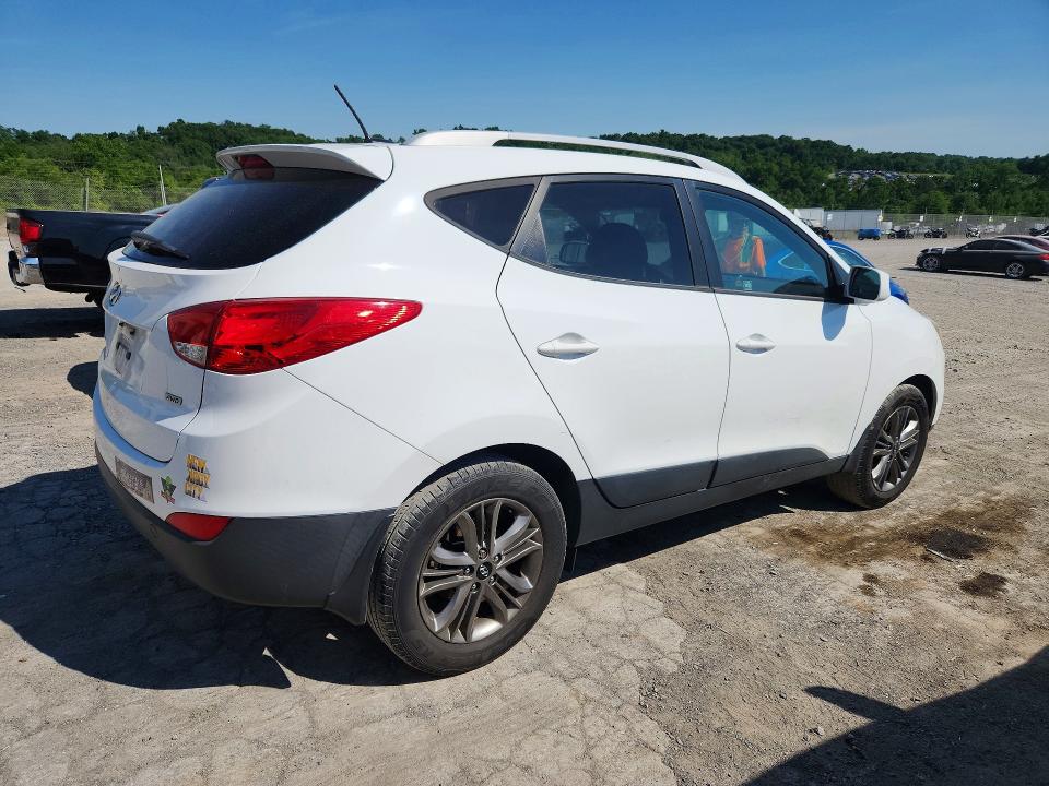 56257196 :رقم المزاد ، KM8JUCAGXEU853376 vin ، 2014 Hyundai Tucson مزاد بيع