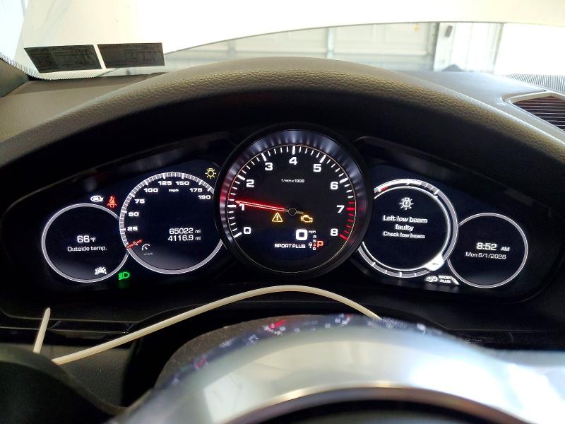 54595756 :رقم المزاد ، WP1AB2AY7KDA62942 vin ، 2019 Porsche Cayenne مزاد بيع