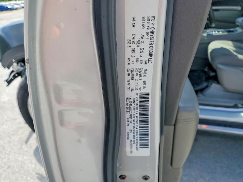 2012 Dodge Durango მანქანა იყიდება აუქციონზე, vin: 1C4RDJAG6CC172744, აუქციონის ნომერი: 57222366