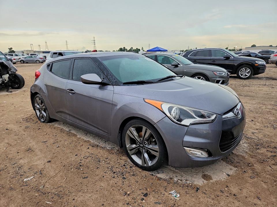2016 Hyundai Veloster მანქანა იყიდება აუქციონზე, vin: KMHTC6ADXGU253754, აუქციონის ნომერი: 55934356