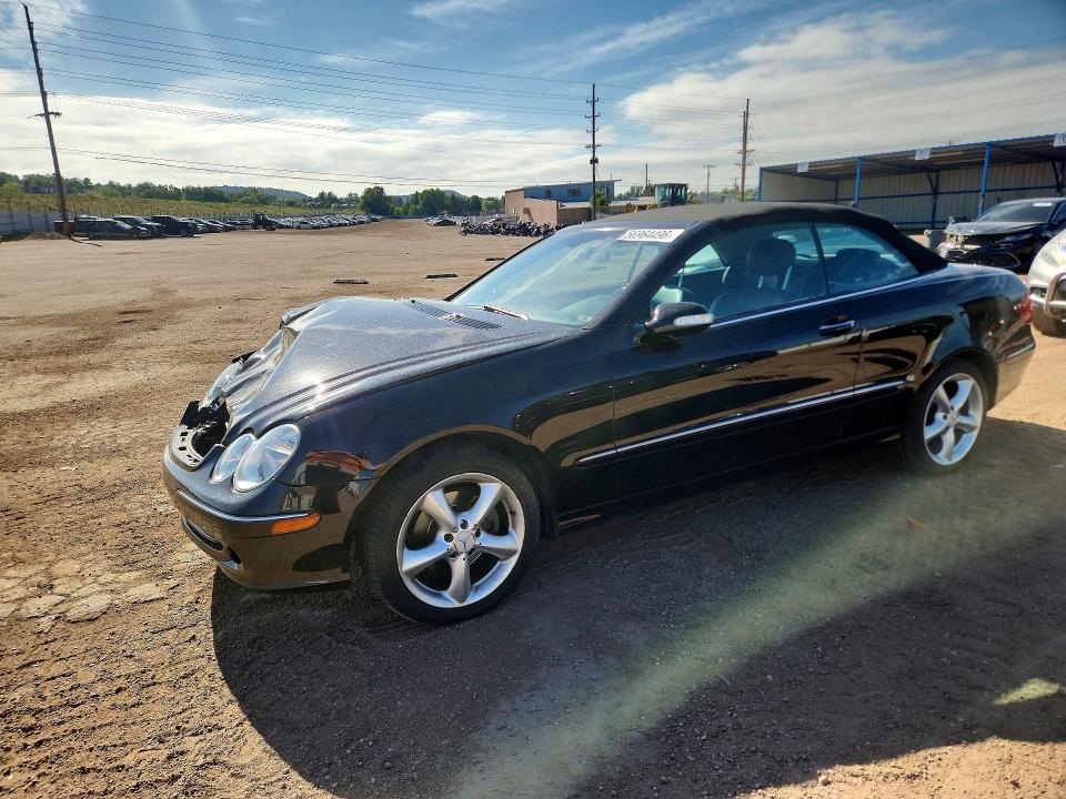 2004 Mercedes-benz Clk მანქანა იყიდება აუქციონზე, vin: WDBTK65G24T023850, აუქციონის ნომერი: 56964496