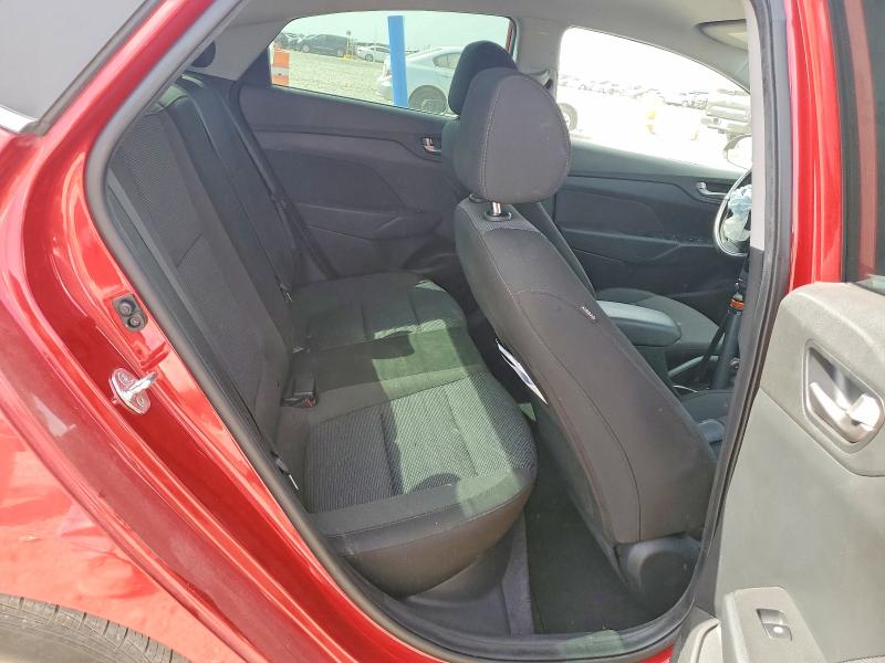 59129206 :رقم المزاد ، 3KPC24A66NE158052 vin ، 2022 Hyundai Accent/l مزاد بيع
