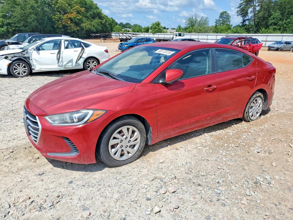 2017 Hyundai Elantra მანქანა იყიდება აუქციონზე, vin: 5NPD74LF6HH111655, აუქციონის ნომერი: 58112416