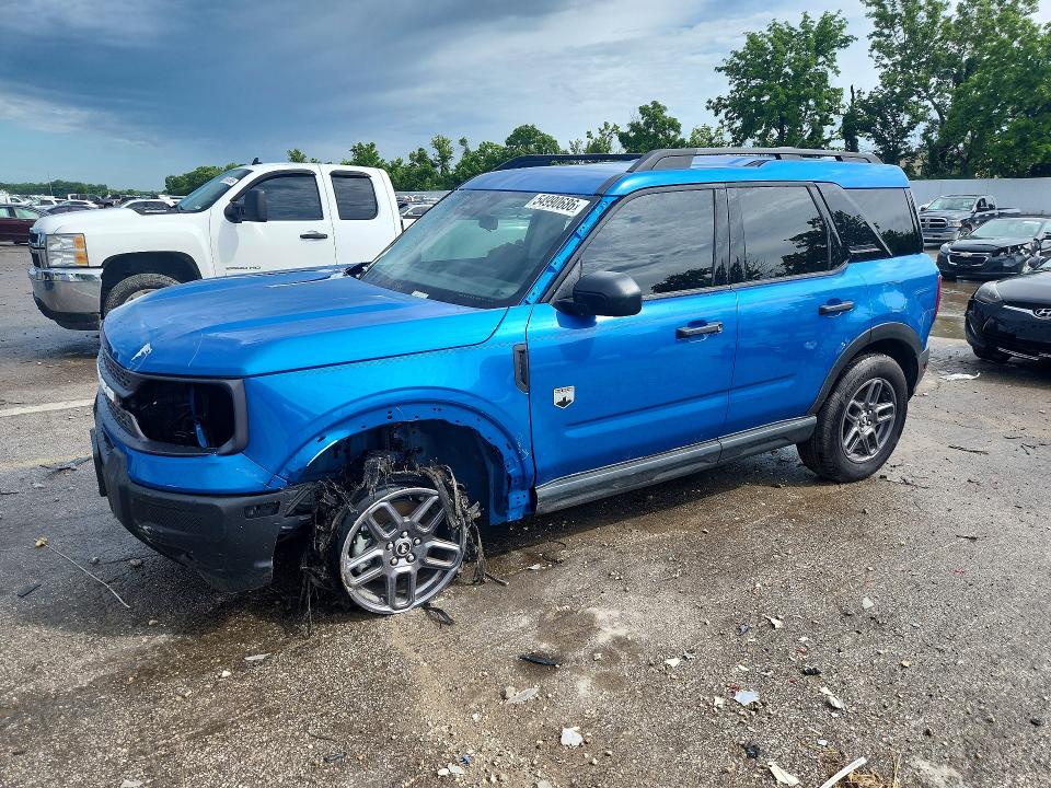 Auction sale of the 2025 Ford Bronco Sport, vin: 3FMCR9BN2SRE74160, lot number: 54990686