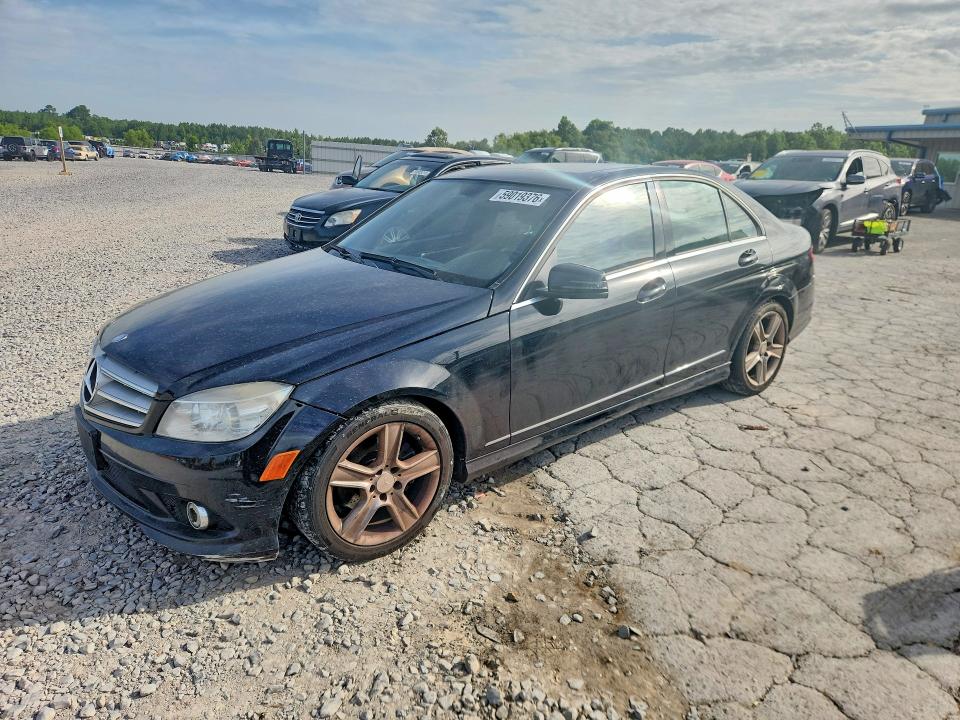 59019376 :رقم المزاد ، WDDGF8BB6AR106711 vin ، 2010 Mercedes-benz C مزاد بيع