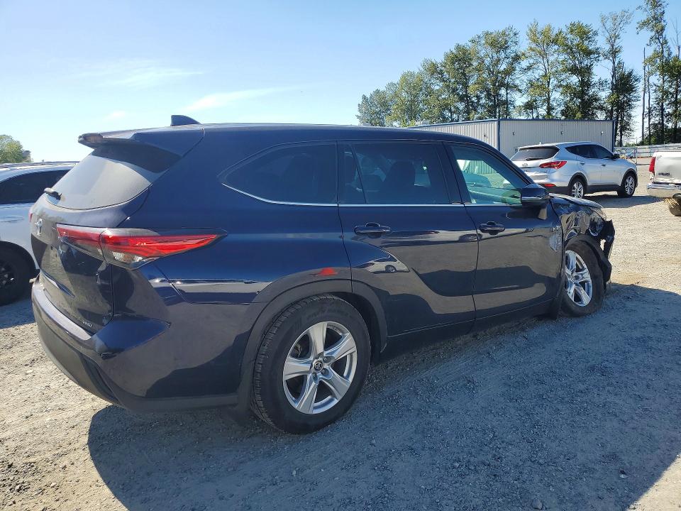 58476706 :رقم المزاد ، 5TDCZRBH2MS559210 vin ، 2021 Toyota Highlander مزاد بيع