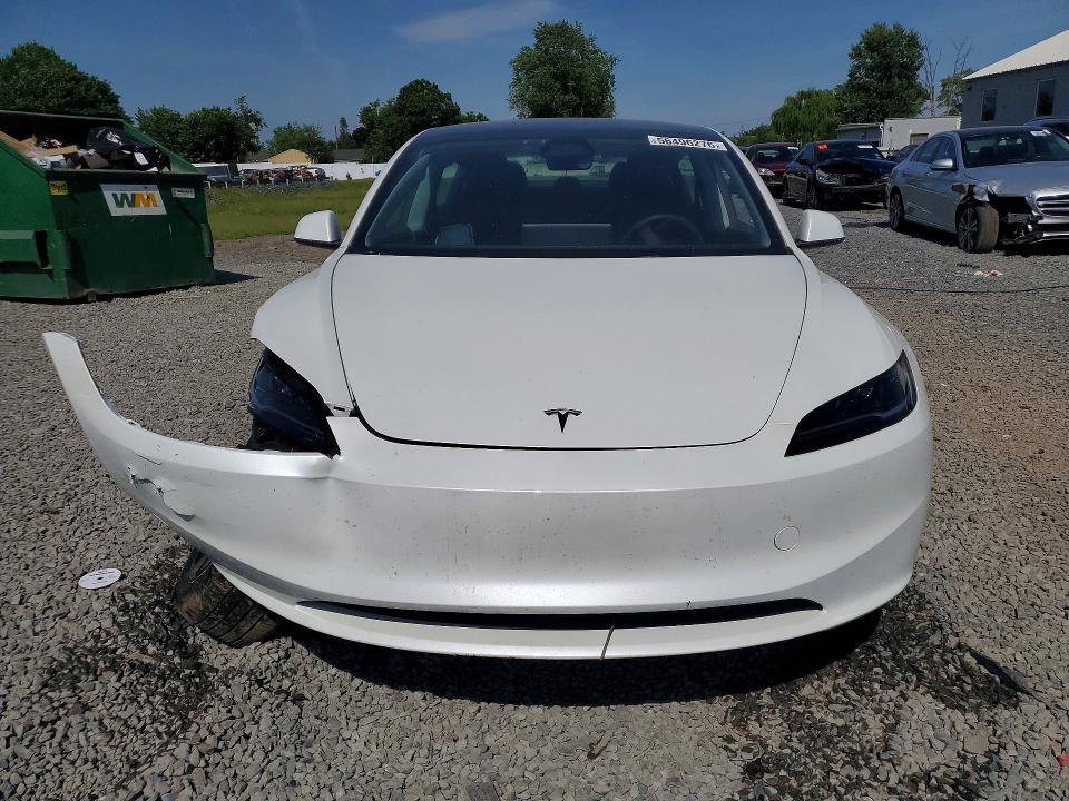 56496276 :رقم المزاد ، 5YJ3E1EA3RF869177 vin ، 2024 Tesla Model 3 مزاد بيع