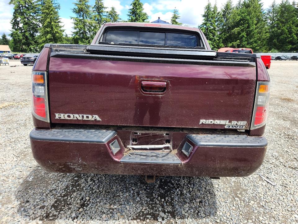2007 Honda Ridgeline მანქანა იყიდება აუქციონზე, vin: 2HJYK16527H003442, აუქციონის ნომერი: 56829446