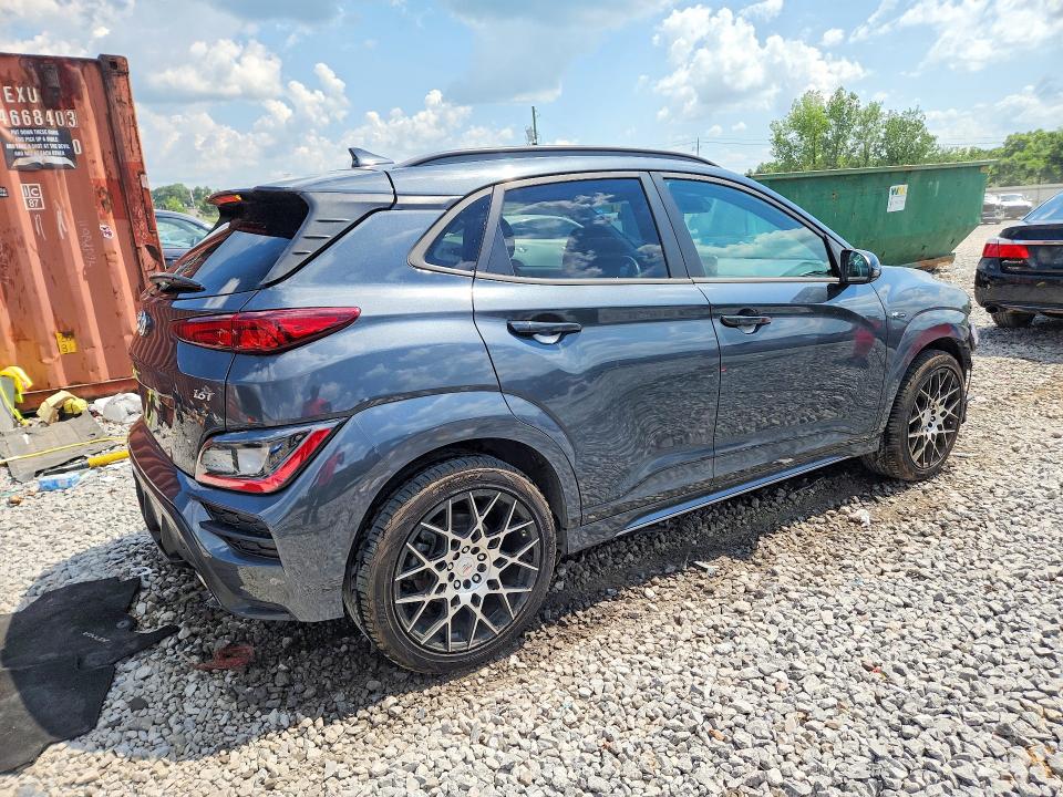 55654696 :رقم المزاد ، KM8K33A37NU801028 vin ، 2022 Hyundai Kona مزاد بيع