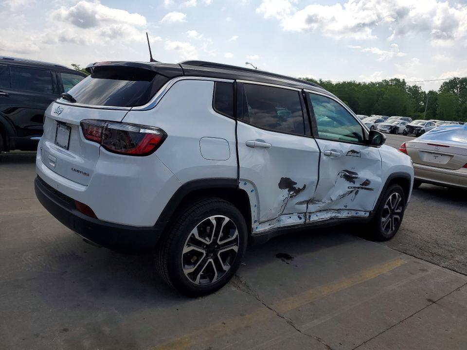 55817196 :رقم المزاد ، 3C4NJDCN5PT565746 vin ، 2023 Jeep Compass مزاد بيع