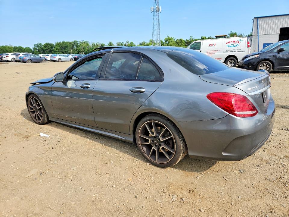 59137076 :رقم المزاد ، 55SWF6EB4JU275510 vin ، 2018 Mercedes-benz C مزاد بيع