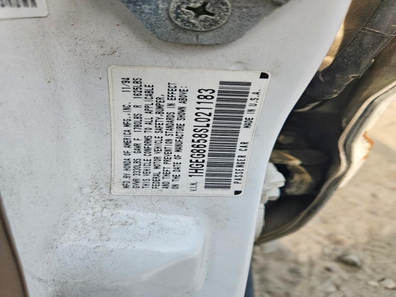 Aukcja sprzedaży 1995 Honda Civic, vin: 1HGEG8658SL021183, numer aukcji: 58935256