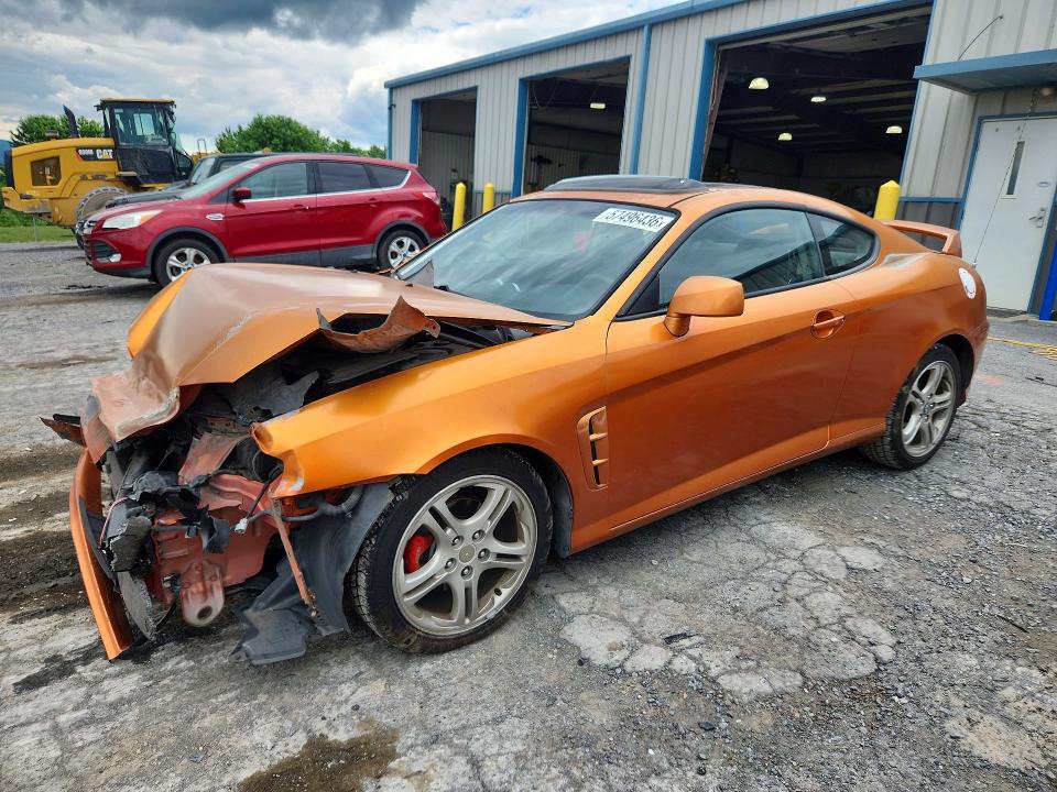 2006 Hyundai Tiburon მანქანა იყიდება აუქციონზე, vin: KMHHN65F66U197418, აუქციონის ნომერი: 57496436