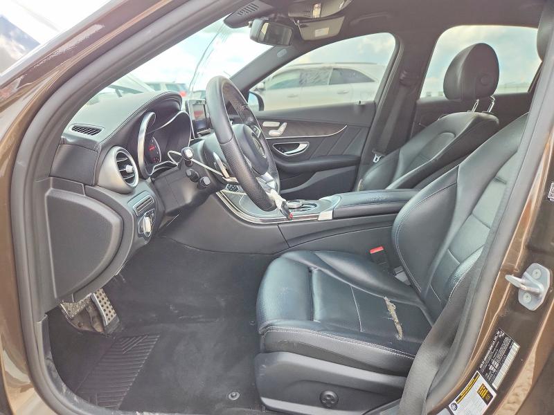 57251186 :رقم المزاد ، 55SWF4JB0HU224543 vin ، 2017 Mercedes-benz C مزاد بيع