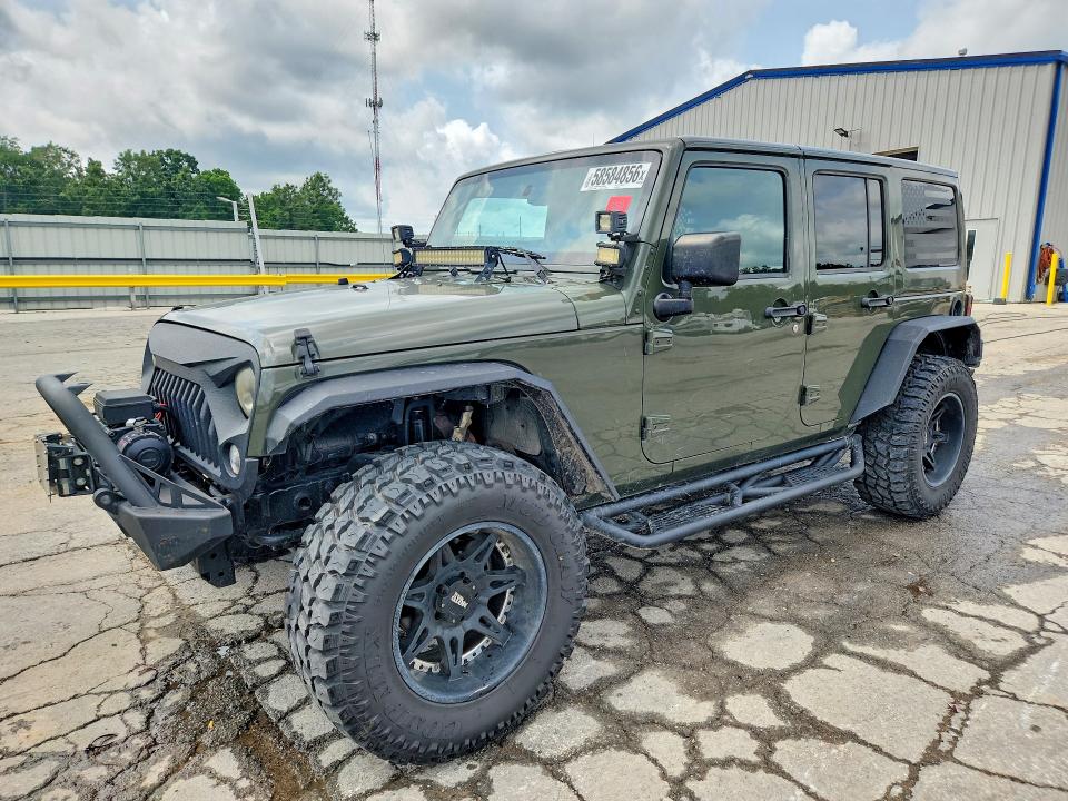Auction sale of the 2015 Jeep Wrangler Unlimited, vin: 1C4BJWEG3FL700634, lot number: 58584856