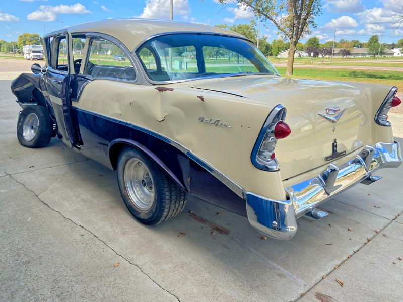 58954476 :رقم المزاد ، VC56L013996 vin ، 1956 Chevrolet Bel Air مزاد بيع