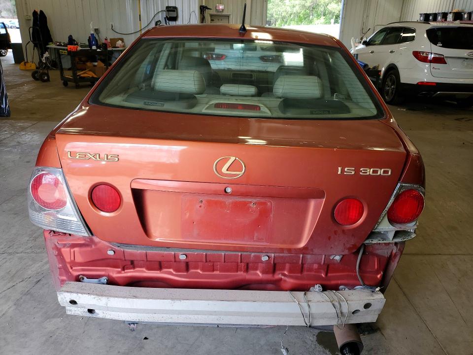 Продаж на аукціоні авто 2001 Lexus Is, vin: JTHBD182910001625, номер лоту: 58233396
