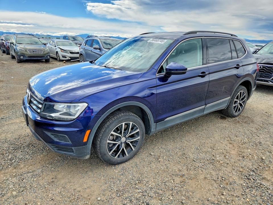 Aukcja sprzedaży 2021 Volkswagen Tiguan, vin: 3VV2B7AXXMM083660, numer aukcji: 56468746