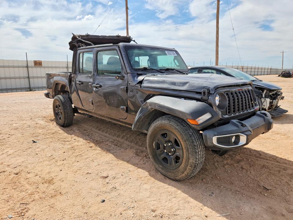 Продажа на аукционе авто 2024 Jeep Gladiator, vin: 1C6HJTAG1RL124603, номер лота: 56527556