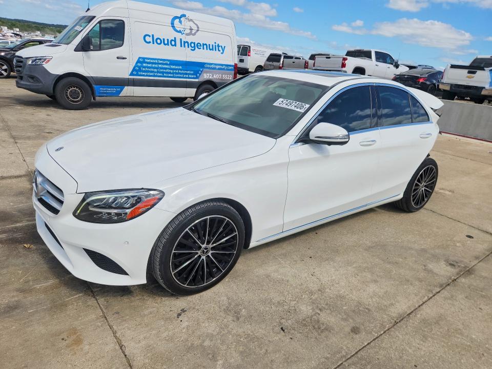 57497406 :رقم المزاد ، WDDWF8DBXLR561704 vin ، 2020 Mercedes-benz C مزاد بيع