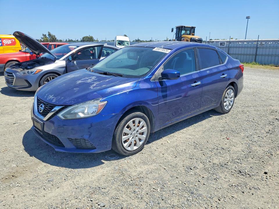 2016 Nissan Sentra მანქანა იყიდება აუქციონზე, vin: 3N1AB7AP1GY275625, აუქციონის ნომერი: 55819526