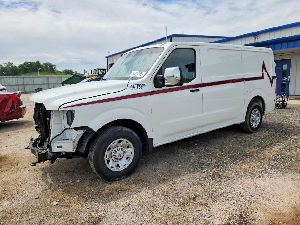 2019 Nissan Nv 2500 მანქანა იყიდება აუქციონზე, vin: 1N6AF0KY3KN804138, აუქციონის ნომერი: 54773386