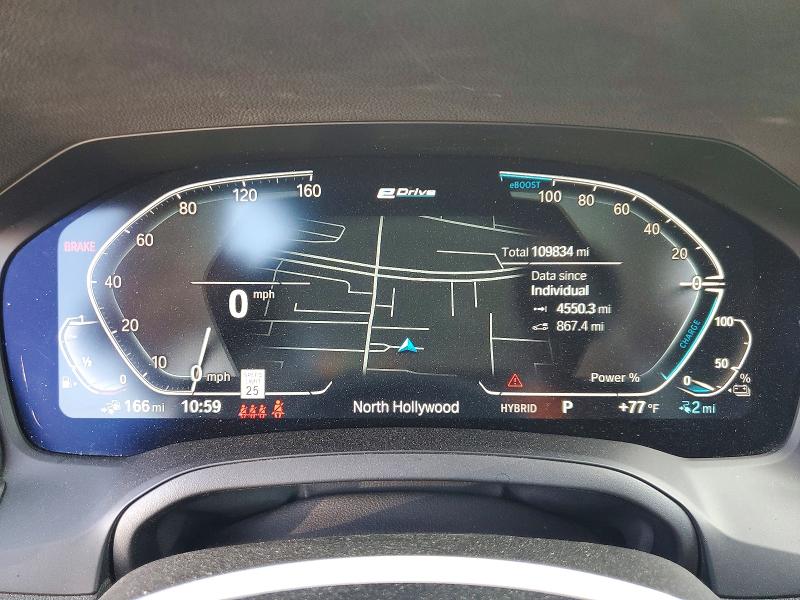 58133616 :رقم المزاد ، 3MW5P7J01M8C11435 vin ، 2021 Bmw 330e مزاد بيع