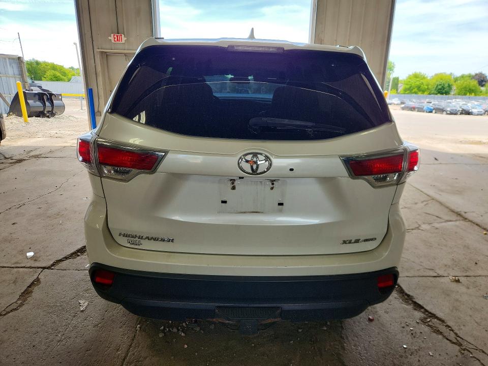 Aukcja sprzedaży 2016 Toyota Highlander, vin: 5TDJKRFH4GS339013, numer aukcji: 56284776