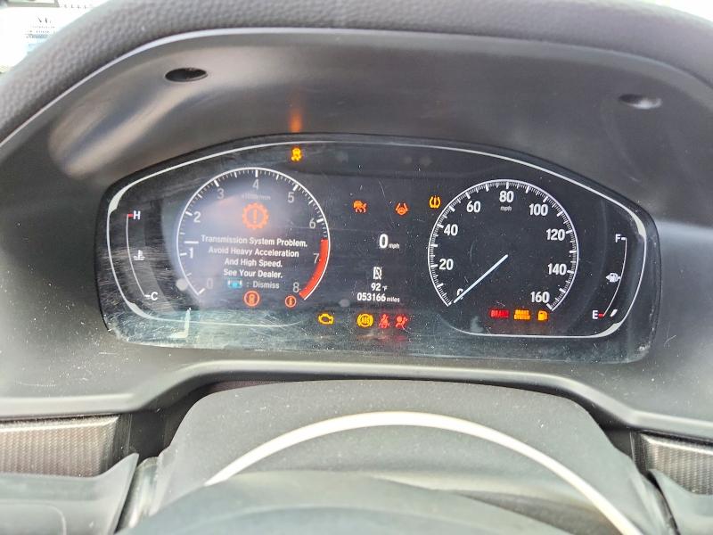 58431316 :رقم المزاد ، 1HGCV1F42MA037650 vin ، 2021 Honda Accord مزاد بيع