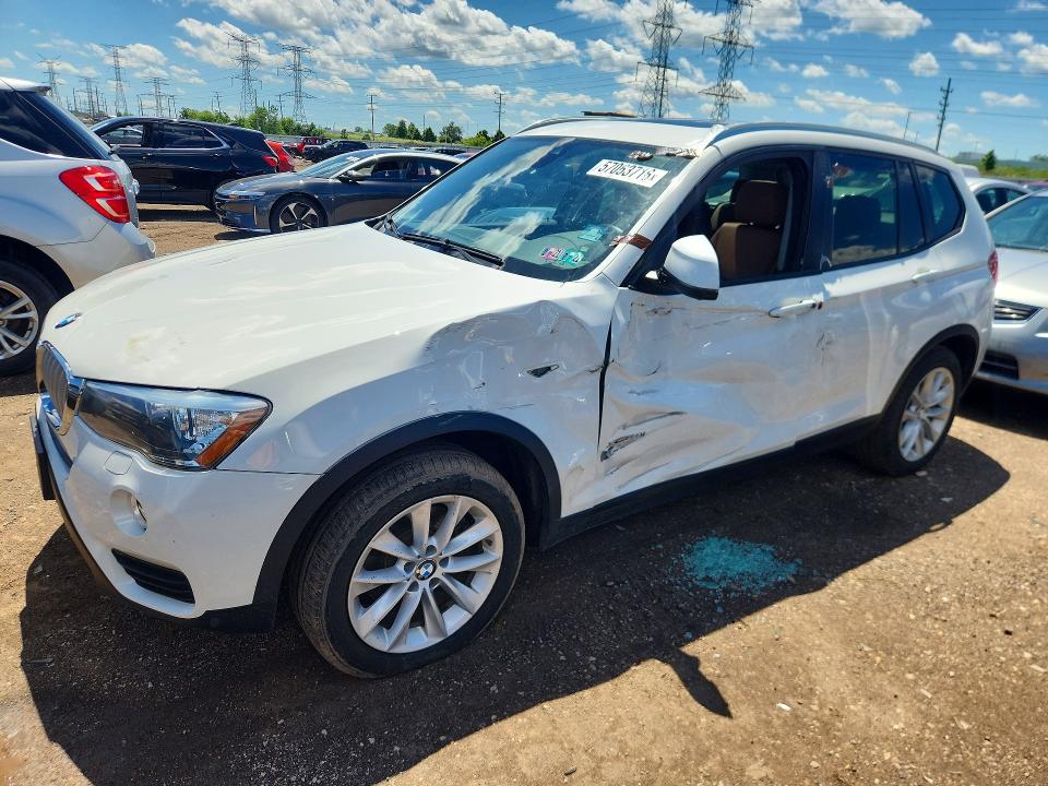 Продажа на аукционе авто 2017 Bmw X3, vin: 5UXWX9C35H0T21901, номер лота: 57063716