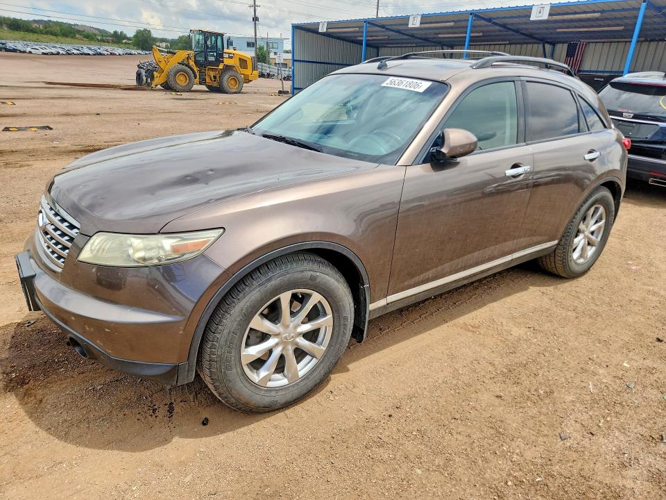 Aukcja sprzedaży 2007 Infiniti Fx35, vin: JNRAS08W77X205081, numer aukcji: 56361806