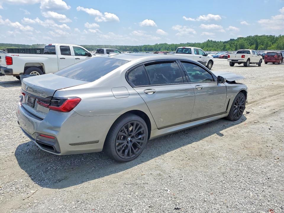 57172156 :رقم المزاد ، WBA7U2C04NCG95132 vin ، 2022 Bmw 750 مزاد بيع