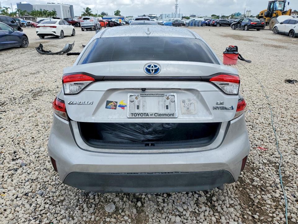 2023 Toyota Corolla Hybrid მანქანა იყიდება აუქციონზე, vin: JTDBCMFE2P3010077, აუქციონის ნომერი: 57835686