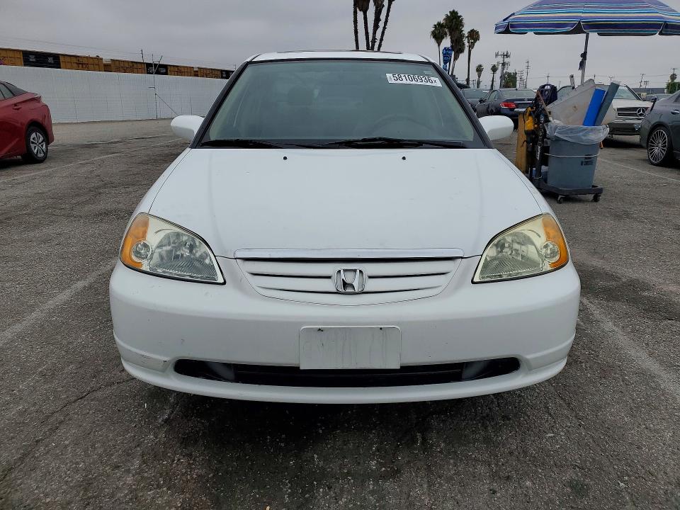 58106936 :رقم المزاد ، 2HGES26743H525029 vin ، 2003 Honda Civic مزاد بيع