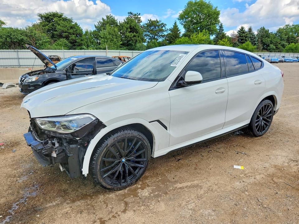 2021 Bmw X6 მანქანა იყიდება აუქციონზე, vin: 5UXCY6C0XM9E28374, აუქციონის ნომერი: 58526486