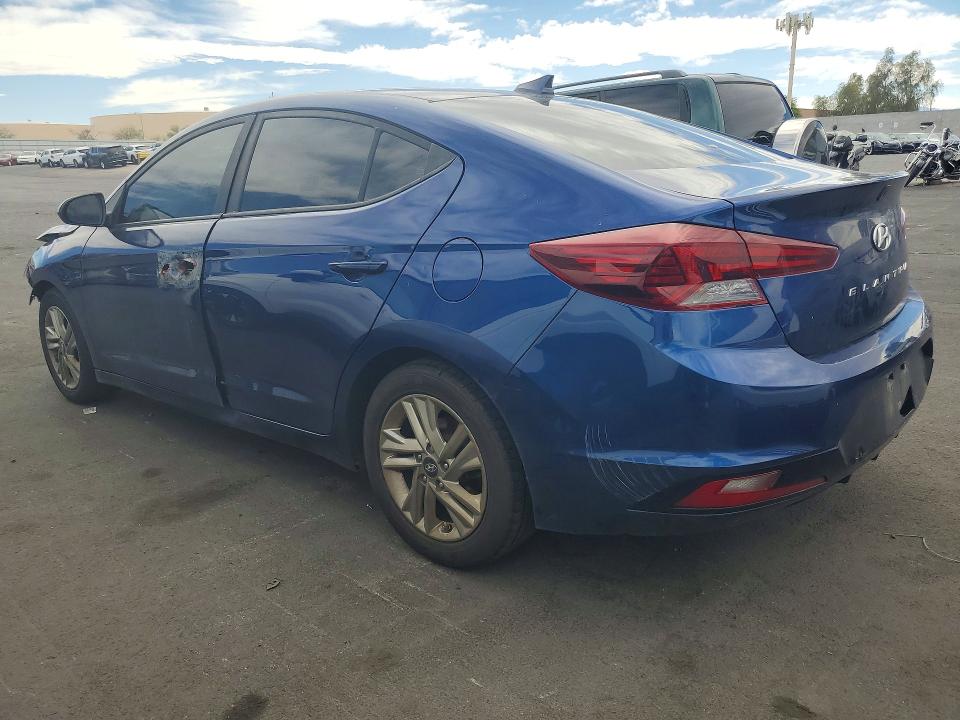 59019276 :رقم المزاد ، 5NPD84LF7KH411418 vin ، 2019 Hyundai Elantra مزاد بيع