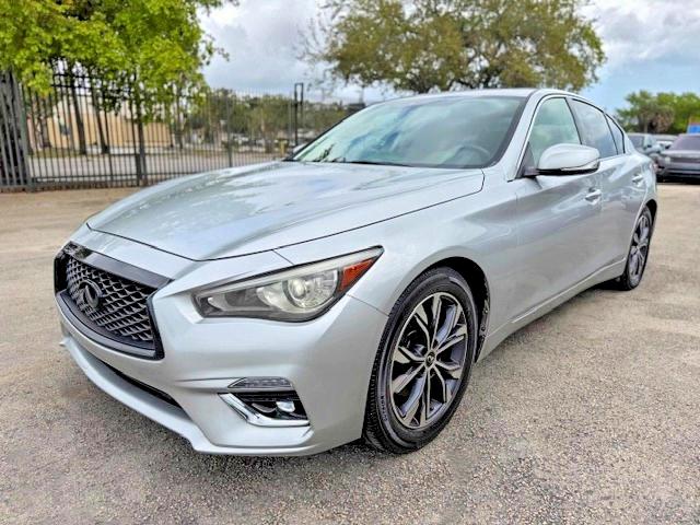 Продаж на аукціоні авто 2018 Infiniti Q50, vin: JN1CV7APXJM240091, номер лоту: 56174746