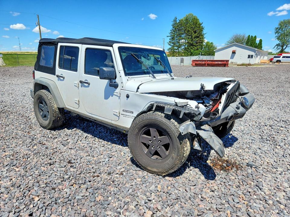 2013 Jeep Wrangler Unlimited მანქანა იყიდება აუქციონზე, vin: 1C4BJWDG9DL654614, აუქციონის ნომერი: 58082146