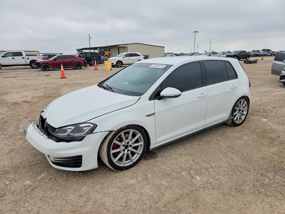 57626476 :رقم المزاد ، 3VW4T7AU3HM031736 vin ، 2017 Volkswagen Gti مزاد بيع