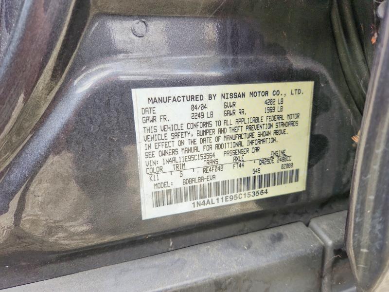 Продаж на аукціоні авто 2005 Nissan Altima, vin: 1N4AL11E95C153564, номер лоту: 57802656