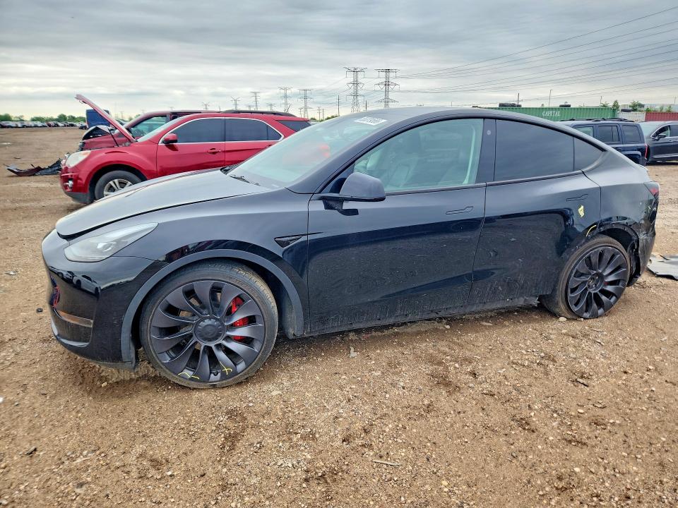 Продажа на аукционе авто 2023 Tesla Model Y, vin: 7SAYGDEF7PF708666, номер лота: 55379556