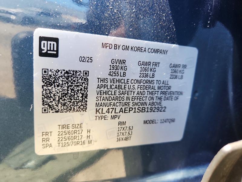 Продажа на аукционе авто 2025 Buick Envista, vin: KL47LAEP1SB192922, номер лота: 55936006